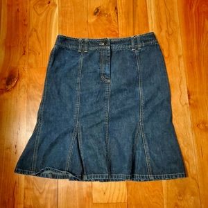 Limited denim skirt